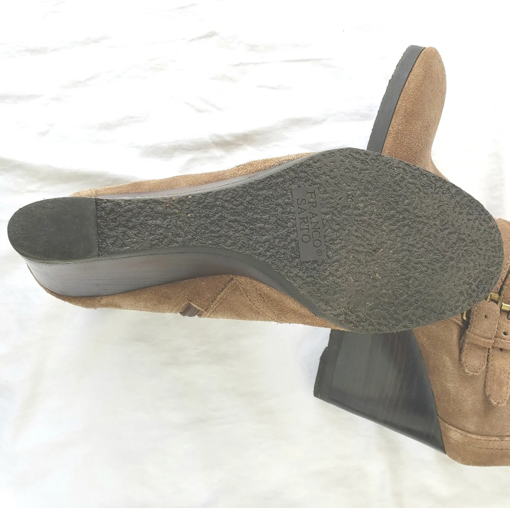 Tan Booties - Picture 2 of 2